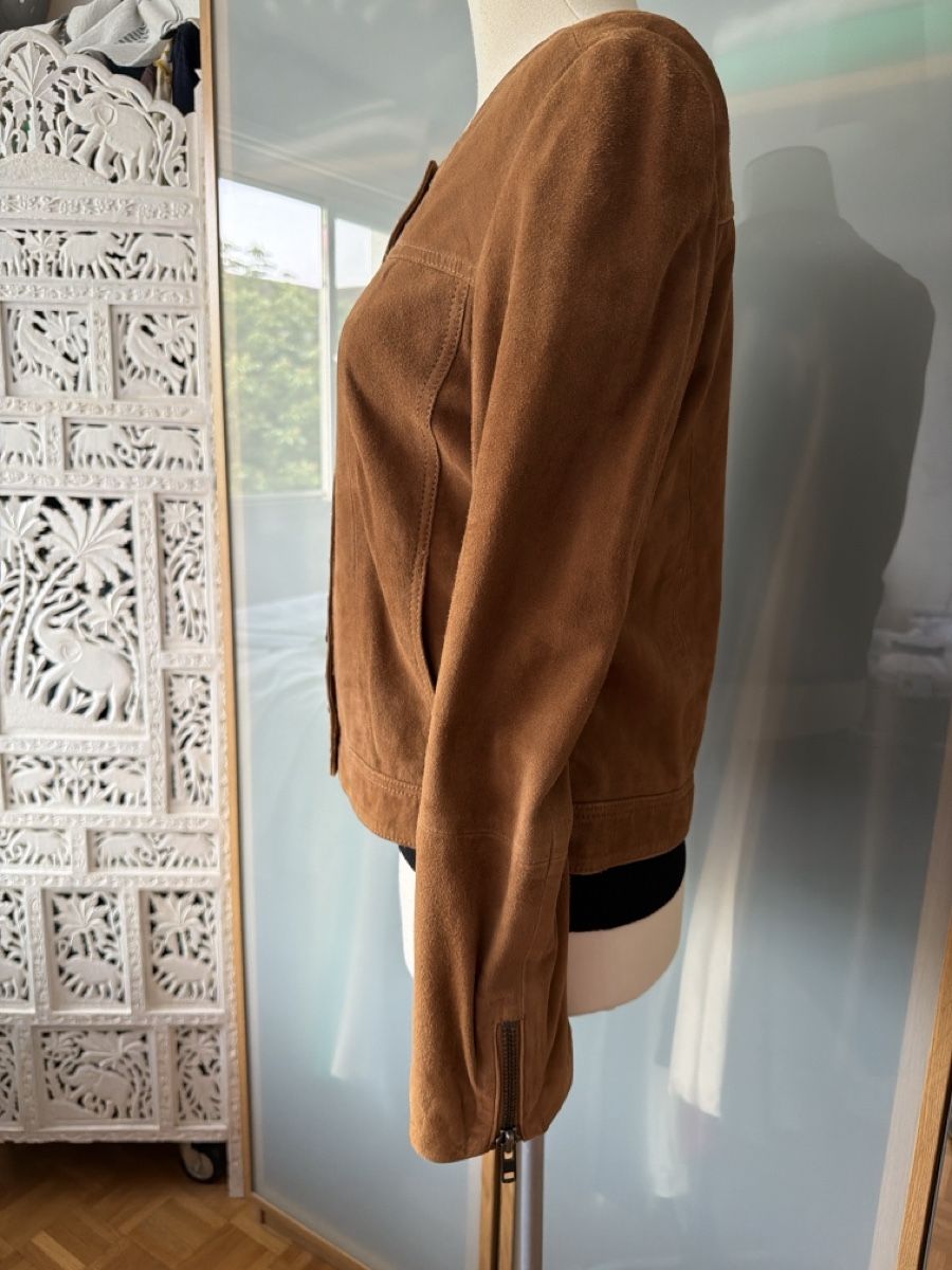 Kookai Giacche: Veste daim Kookai camel – Usato da lausanne venduto da annec777 2