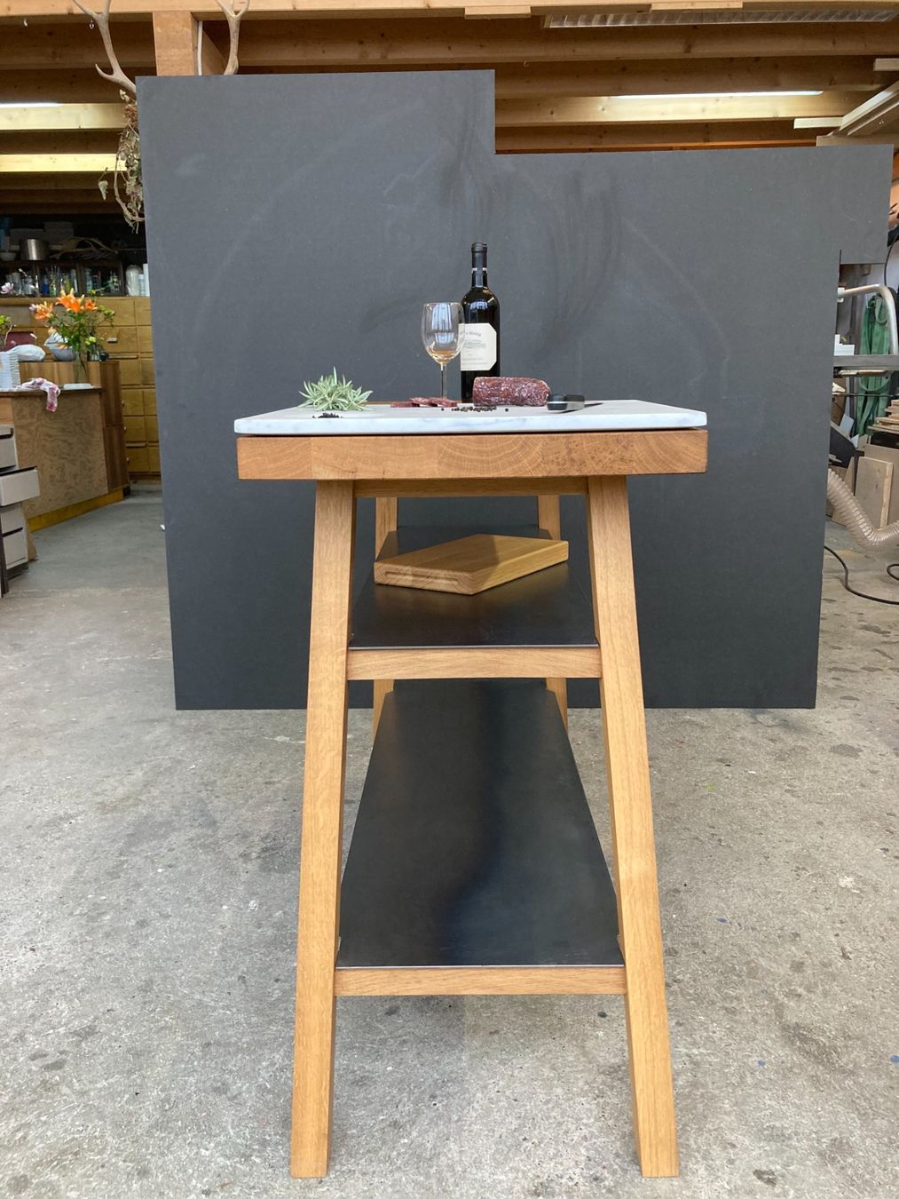 Cucine complete: Kochinsel, Schneidetisch – Nuovo (secondo la descrizione) da Läufelfingen venduto da b-form 7