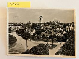 Alte Ansichtskarte Gossau (St.G.) Stadtansicht, 1947