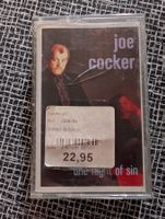 Musikkassette Joe Cocker One Night Of Sin
