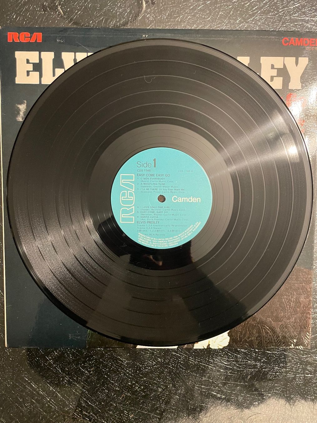 Schallplatten: LP Elvis Presley - Easy come, easy go, 1972 – Gebraucht aus Sutz von fx05 2