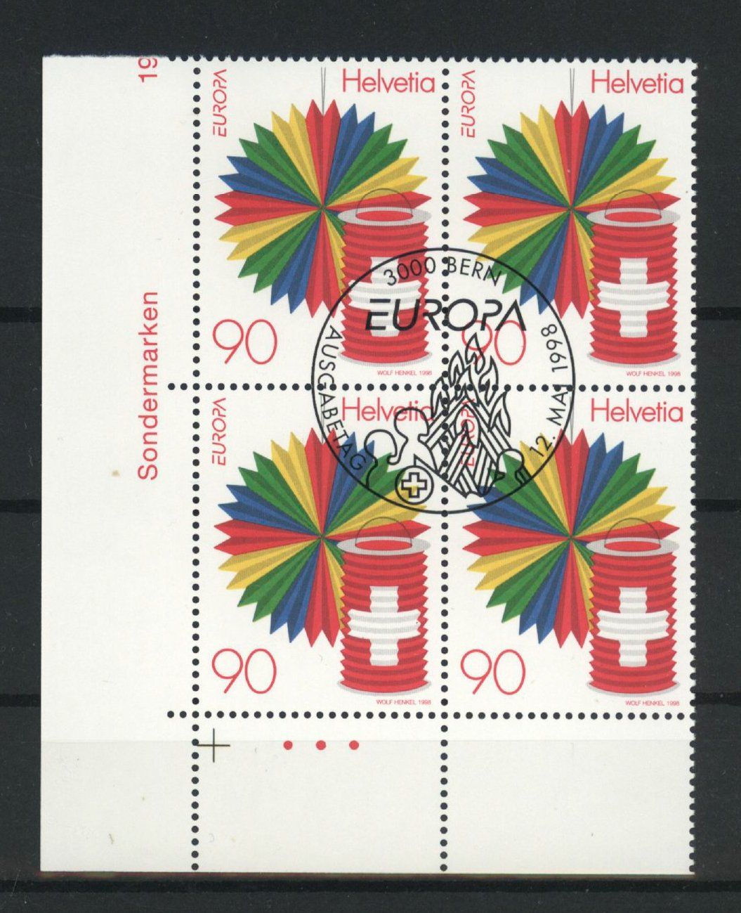 Tutti i francobolli: 1998, Europa, ET – Usato da Willisau venduto da Vollstempel