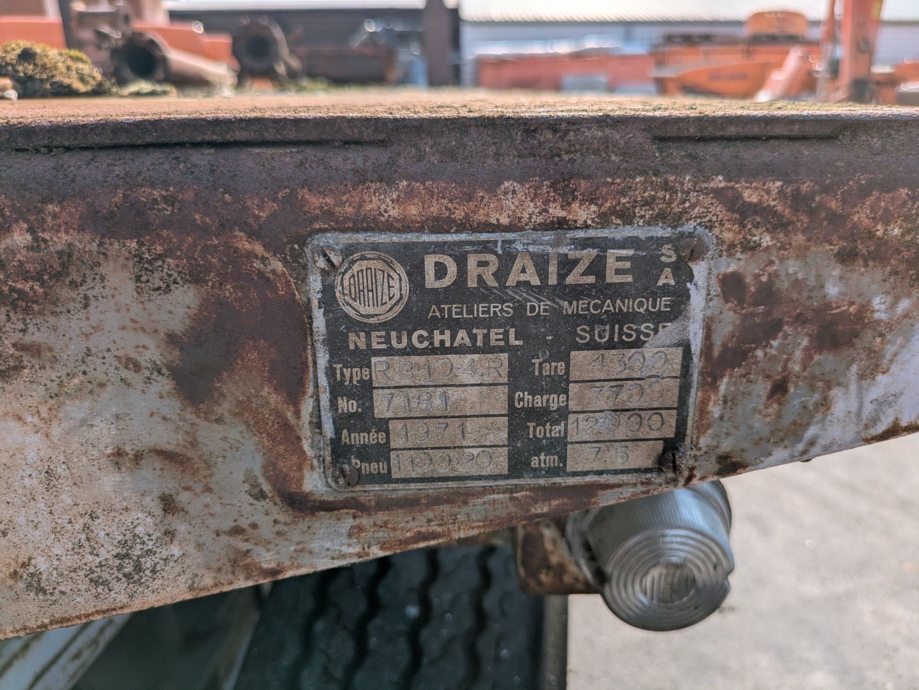 Remorques: Anhänger Draize RB104R – D'occasion à Flamatt par WeibelAG 6