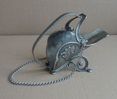 Weinflaschen-Halter aus Zinn