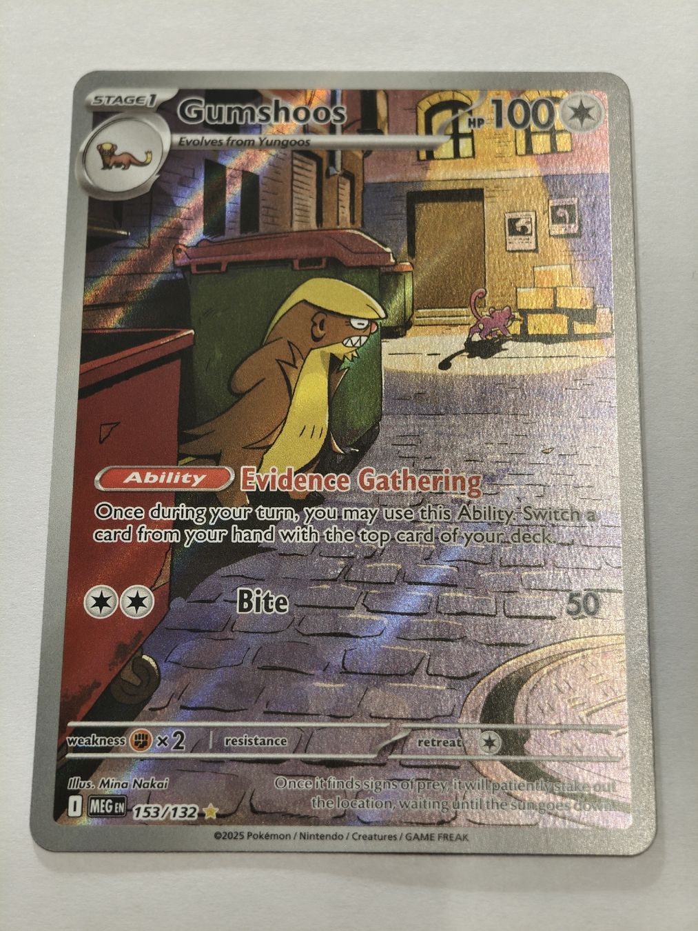 Pokémon Carte collezionabili: Gumshoos 153/132 EN – Nuovo (secondo la descrizione) da Therwil venduto da Cordachu_Trade