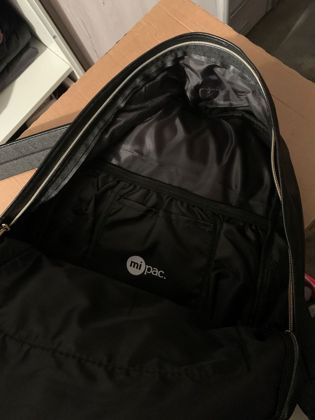 Sacs à dos: MI-PAC - Leder Rucksack schwarz – D'occasion à Zürich par Diazaio 3