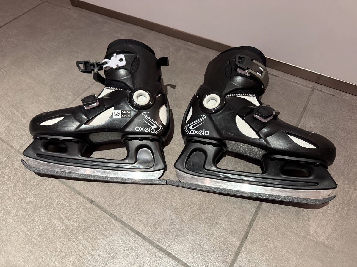 Oxelo Pattini da ghiaccio: Schlittschuhe 34-36 Oxelo – Usato da Claro venduto da KarinS84 2