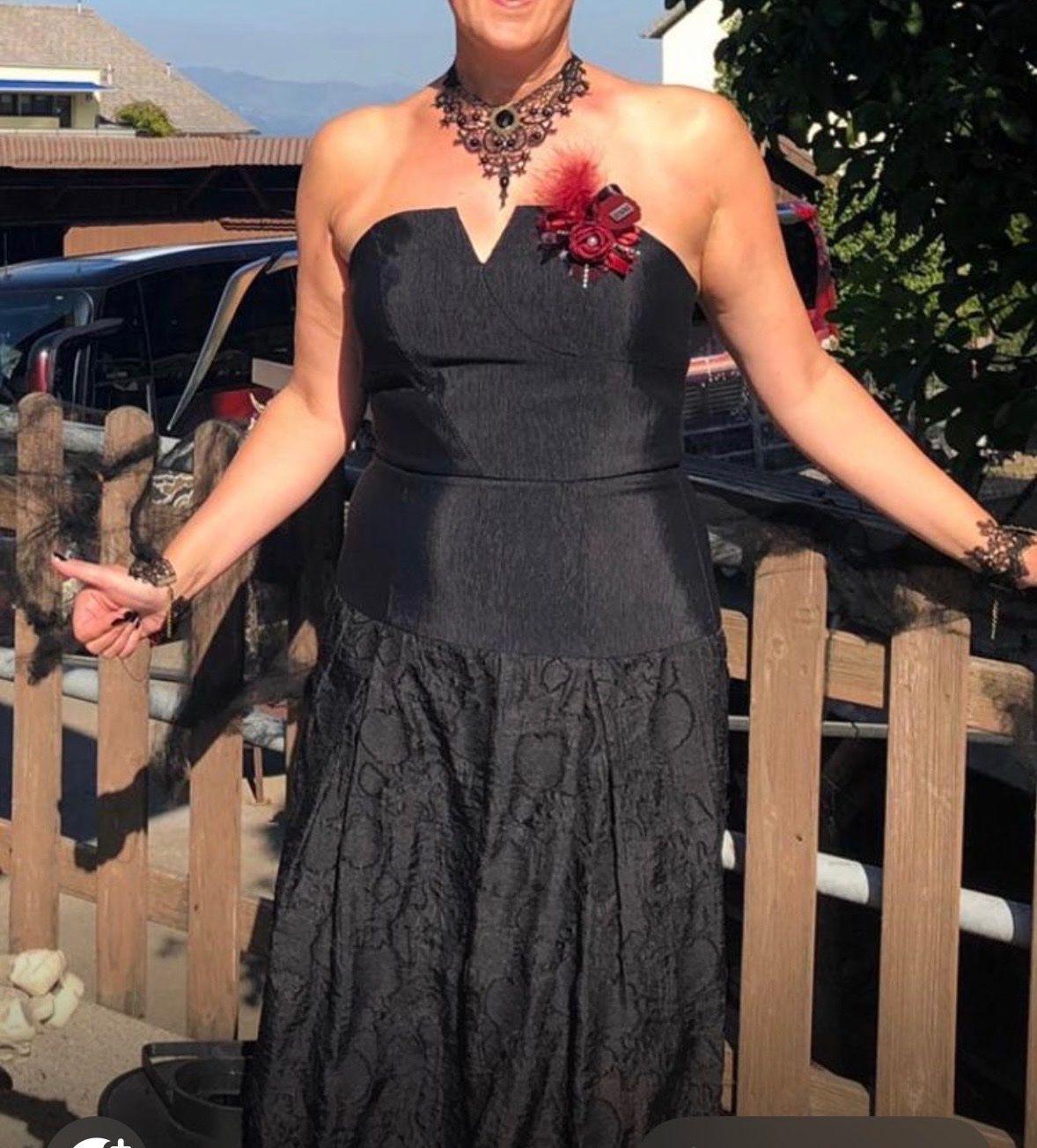 Kleider: Abendkleid Four Flavor Grösse 42 schwarz – Gebraucht aus Pfäffikon SZ von Norina2005 4