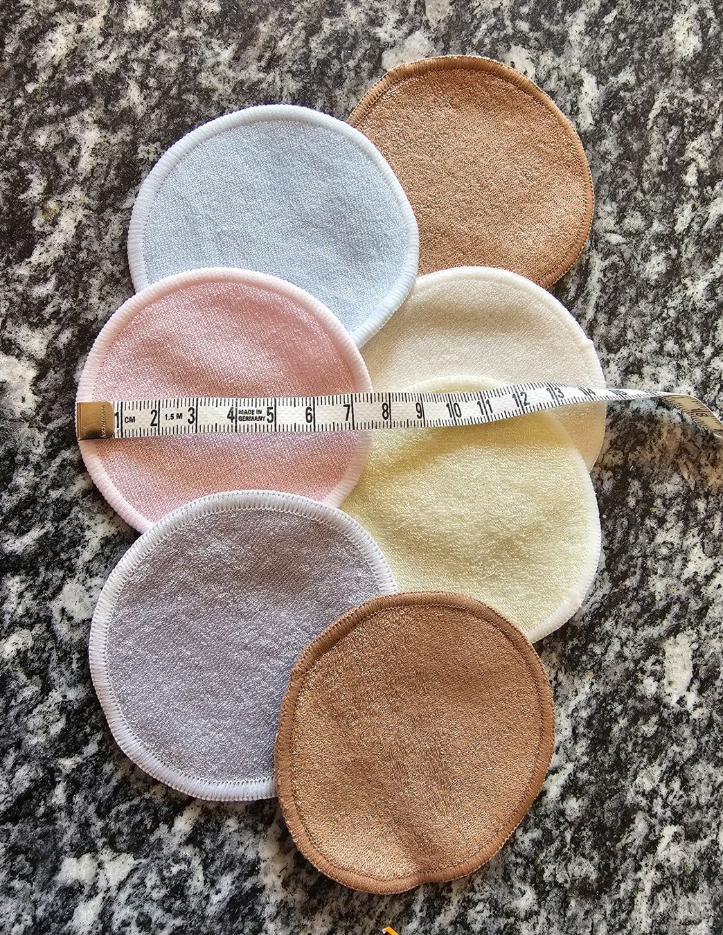 Gesichtspflege: 7 Stück Make-up-Entferner Pads waschbar NEU – Neu und originalverpackt aus Füllinsdorf von Sunnebliemli7 1