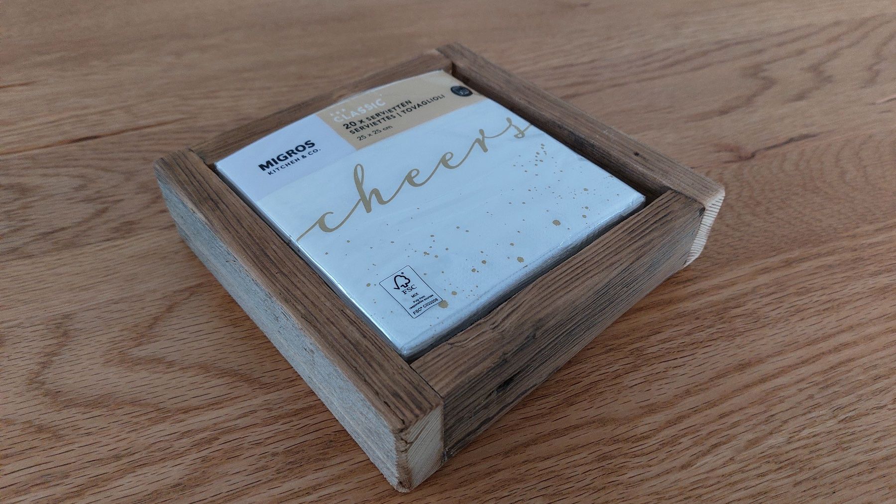 Tutte le decorazioni: Verschiedene Tablette aus schönen Altholzbrettern – Nuovo e nell'imballaggio originale da Egnach venduto da Oldwoodstyle