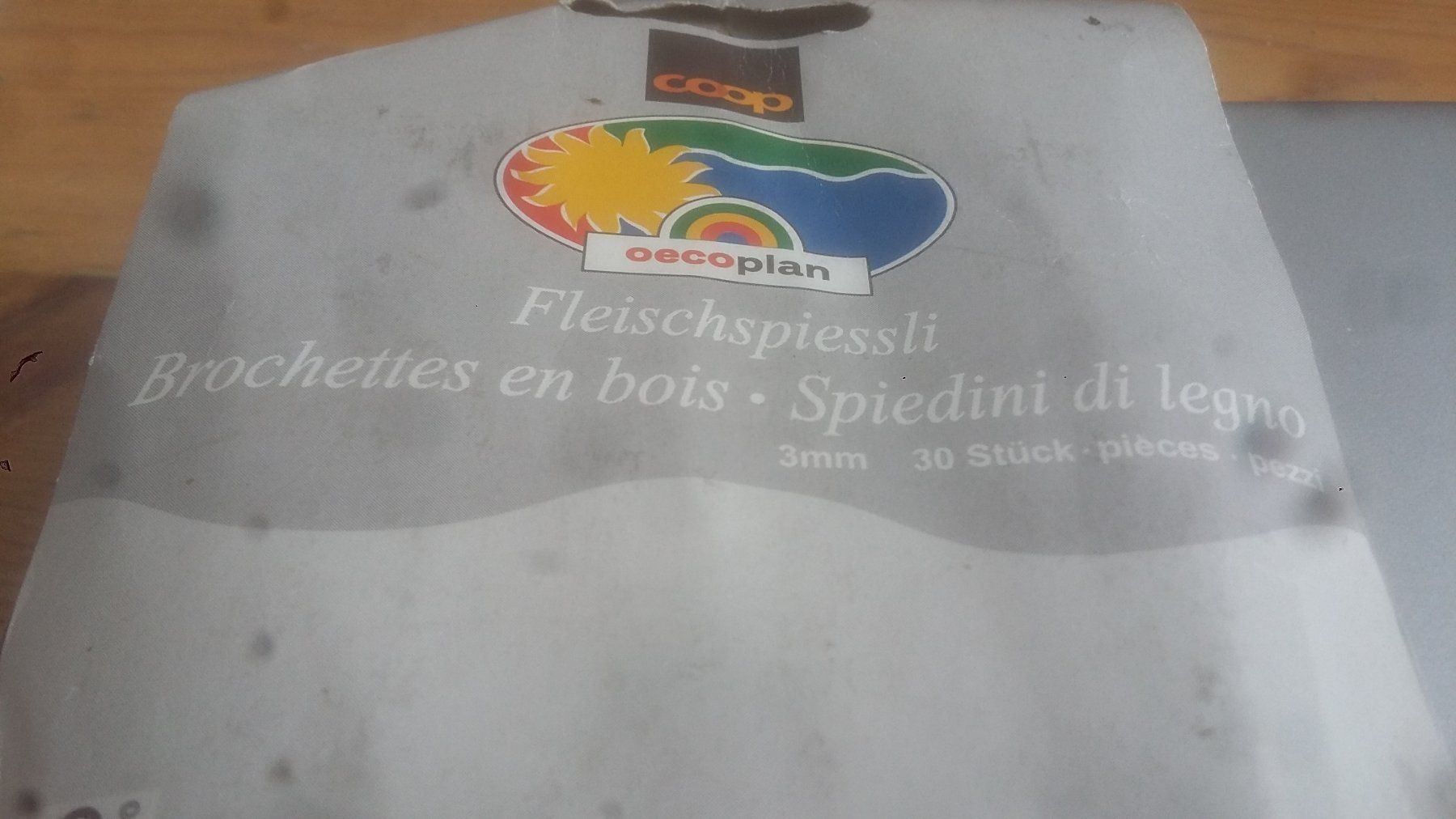 Bestecksets: 15 bois et brochettes en bois – Gebraucht aus Miecourt von Marly1 5