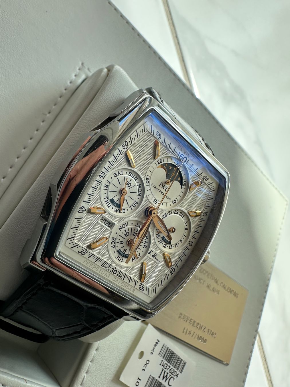IWC Orologi: IWC Perpetual Kalender Edition Kurt Klaus – Usato da Neunkirch venduto da neunkirch66 4
