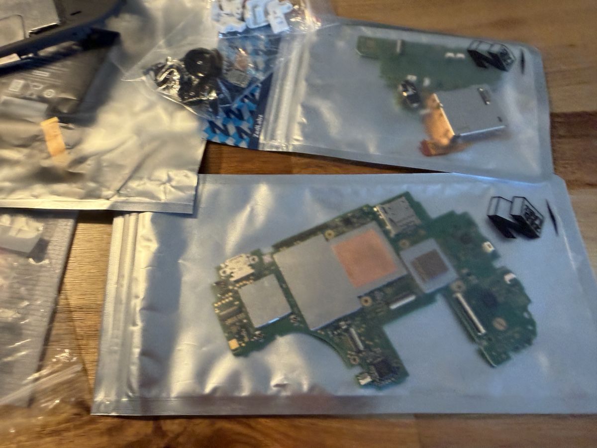 Nintendo Konsolen: Lot de pièces Nintendo Switch Lite pour bricoleur – Defekt aus Pailly von RomainR 1
