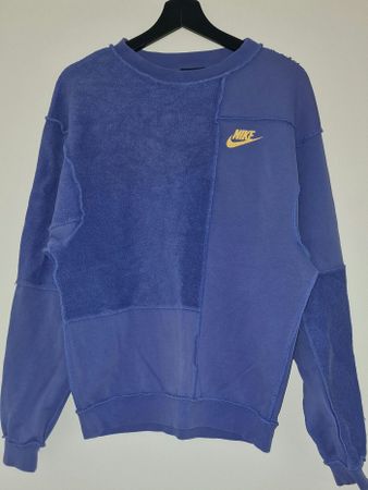 Nike Vintage Patchwork Crewneck Pullover, Grösse XS oversize