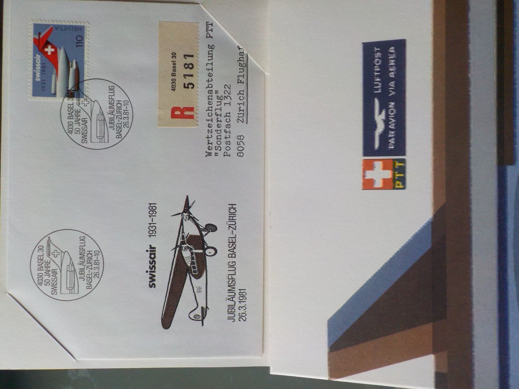 Tutti i francobolli: 1981, FDC, Pro Aero, Sternflug N.O.S.W – Nuovo (secondo la descrizione) da Muri b. Bern venduto da Ricardoverkauf