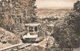 Biel Bienne BE Magglingenbahn Panorama