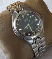 TISSOT Titanium Sapphirglas Swiss Made Elegante Herrenuhr 