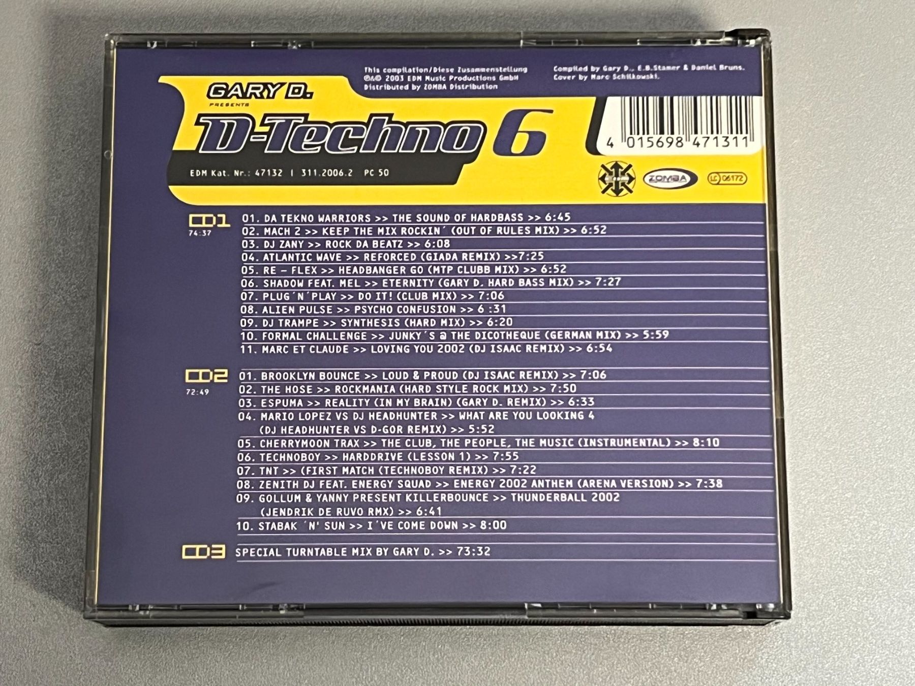 CD: D. Techno 6 (3CD) – Usato da Rivera venduto da poweradem05 1