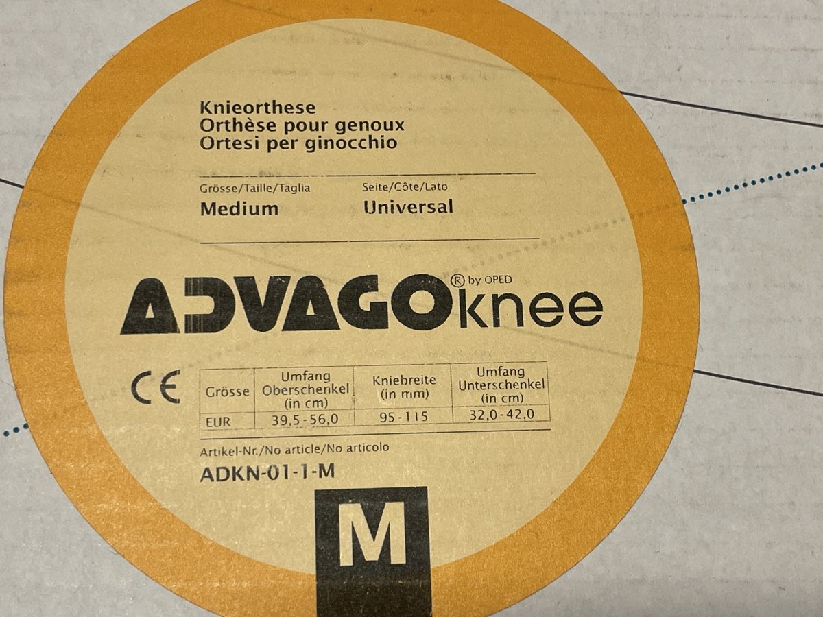 Attrezzature mediche: ADVAGO knie Knieorthese Gr. M – Nuovo (secondo la descrizione) da Schönenbuch venduto da hug_f2ny 4