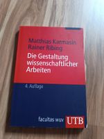 Die Gestaltung wissenschaftlicher Arbeiten, 4. Auflage