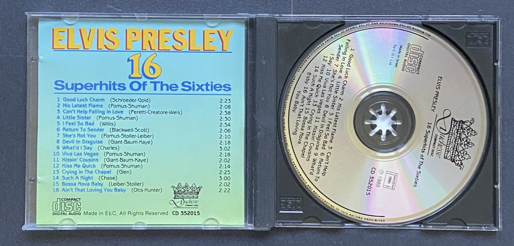 CD: CD Set Elvis Presley – Usato da Böckten venduto da Hansi36 4
