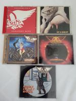 Lot Aerosmith - 5 CD Albums Studios & Singles Collectors