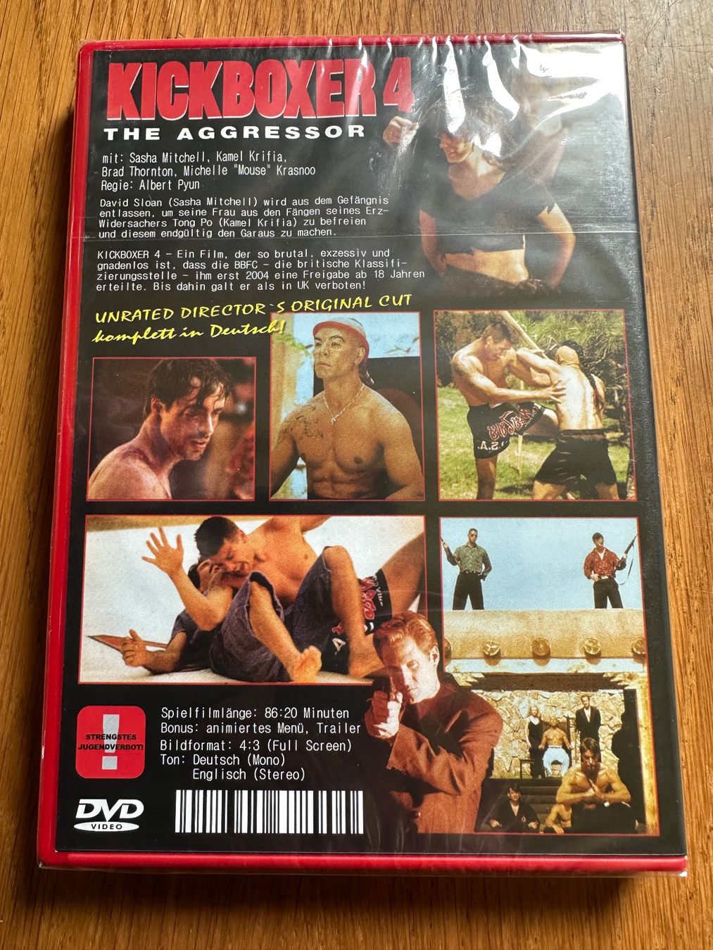 Tutti i DVDs: Kickboxer 4 dvd ovp uncut – Nuovo e nell'imballaggio originale da Benken ZH venduto da Audi-erich 1