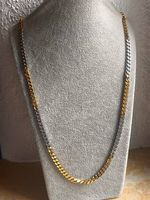 Vintage Panzerkette gold/silber