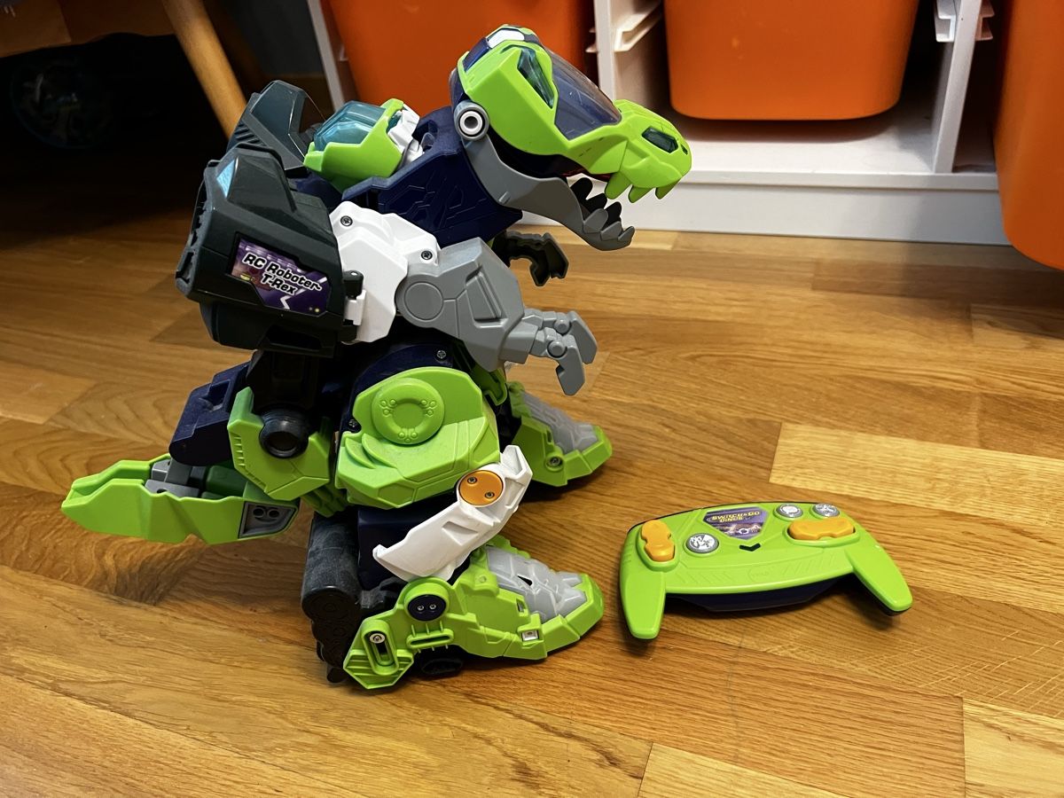 Vtech Giocattoli: VTech Switch & Go Dinos RC Roboter T-Rex ferngesteuert – Usato da Bachenbülach venduto da she_t9pp 4
