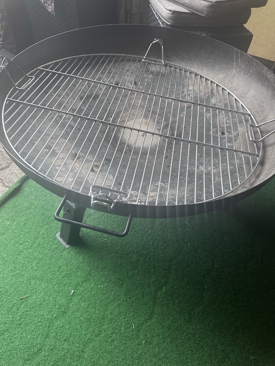 Feuerschale: Grillteller, Feuerschale, Grillrost-Set, TOP Zustand – Neu (gemäss Beschreibung) aus Glattbrugg von Jele85