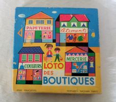 Loto des Voutiques (Laden Lotto) zirka 60er Jahre komplett