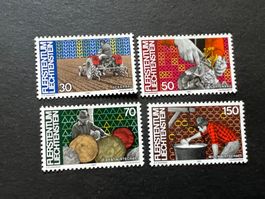 F Liechtenstein 1982 741-744   **  super  (5852)