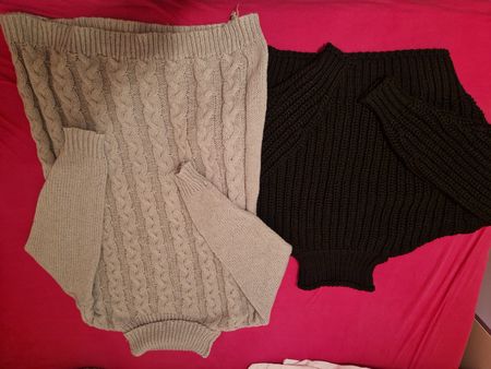 Warme Strick-Pulli, Rollkragen, Gr. M, Top Zustand