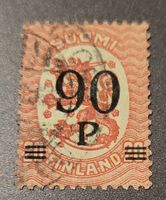 Finnland alte briefmarke
