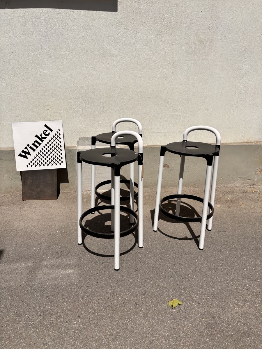 Kartell Sgabelli: 3 Kartell Hocker von Anna Castelli – Usato da Bern venduto da winkelbern 1