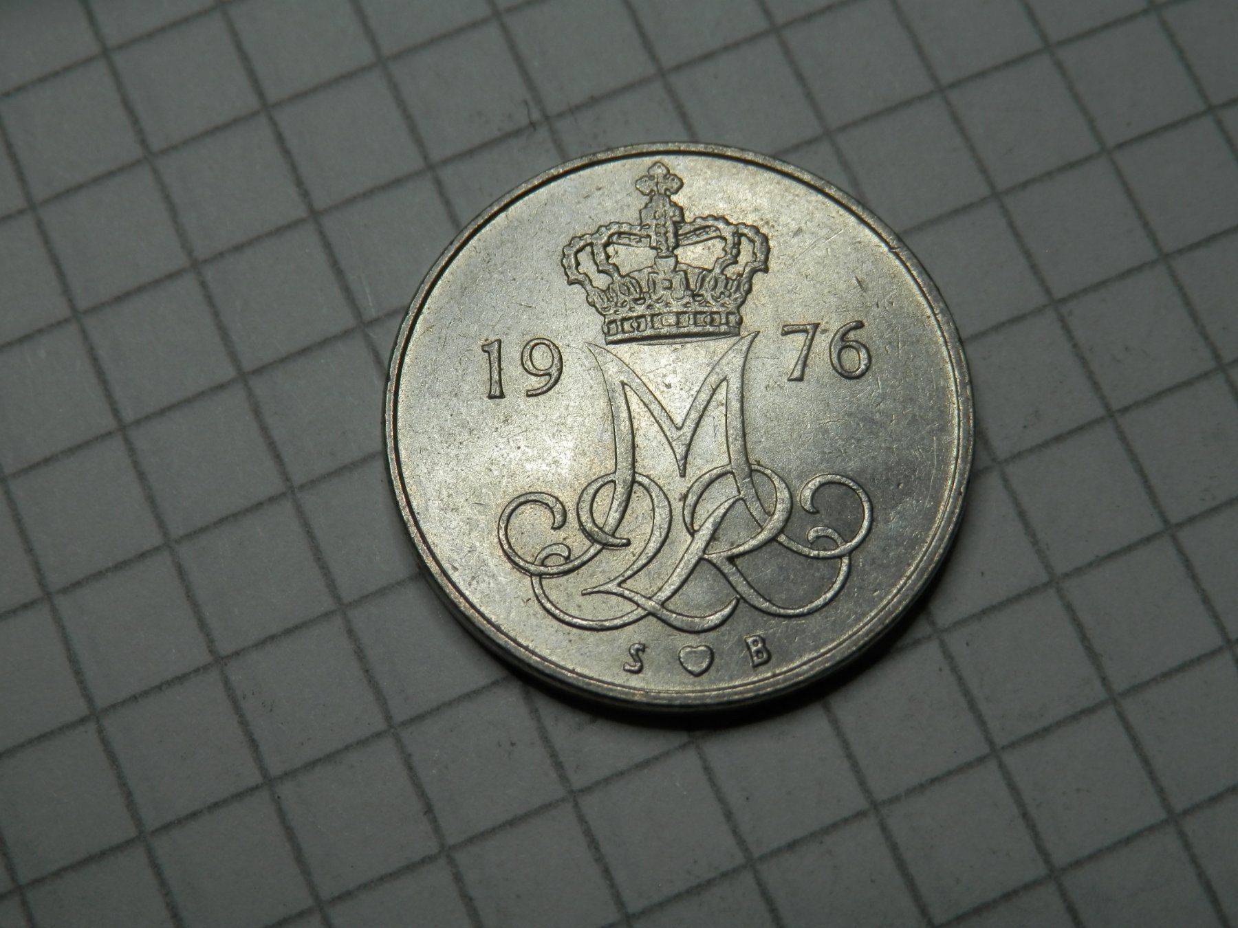 Tutti le monete: Dänemark  10 Öre, 1976 – Usato da Weiach venduto da weiach81