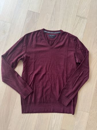 Marc O’Polo Herren Wollpullover, Grösse L, Shaped Fit
