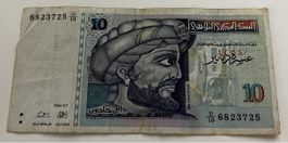 Tunesien 10 Dinars 1994