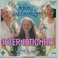 INTERNATIONALS - YOUNG AND IN LOVE (7'' Vinyl Single VG+)