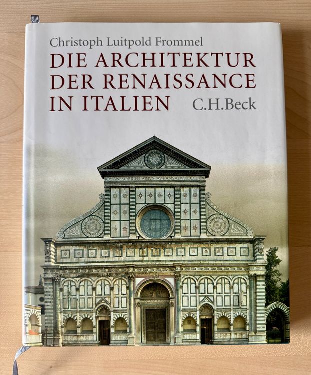 Frommel: Die Architektur der Renaissance in Italien (Neu (gemäss ...