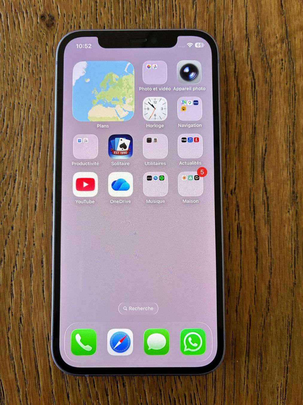 Apple Handys / Smartphones: iPhone 12 violet – Gebraucht aus Cournillens von zezette 3