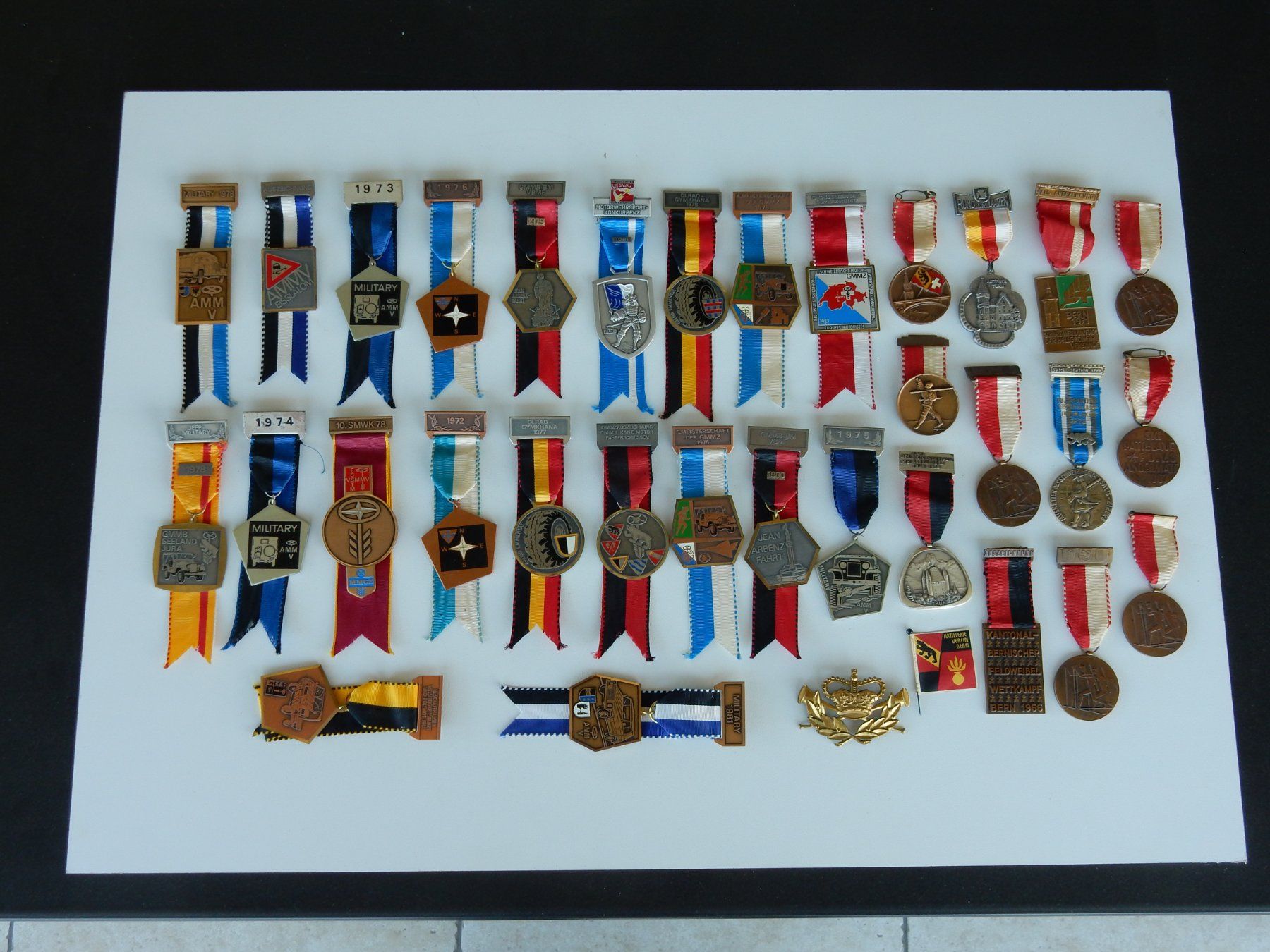 Médailles: Medaillen Sammlung Militärmotorfahrer – D'occasion à Neuenegg par wisteibe