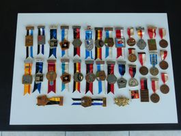 Medaillen Sammlung Militärmotorfahrer