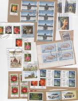 DEUTSCHLAND  : neuere Briefmarken auf Papier