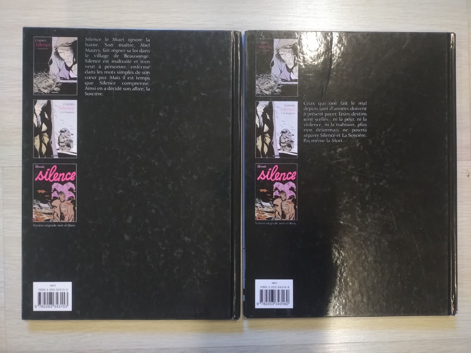 Fumetti: Silence 1-2 Comès – Usato da Farvagny-le-Grand venduto da LaCaverne 1