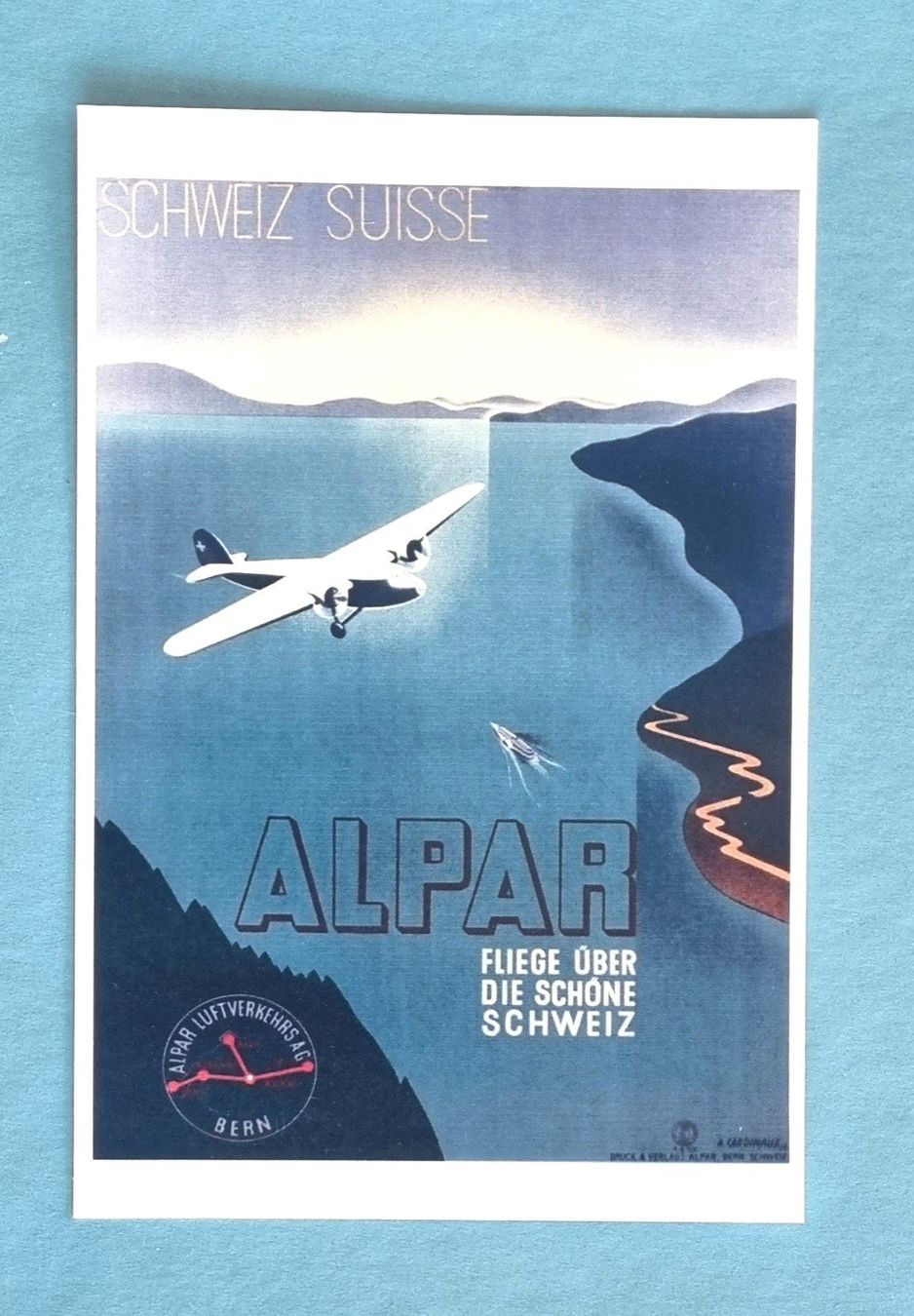 Ansichtskarten: ALPAR - Bern - Werbung – Gebraucht aus Rothrist von RROENK