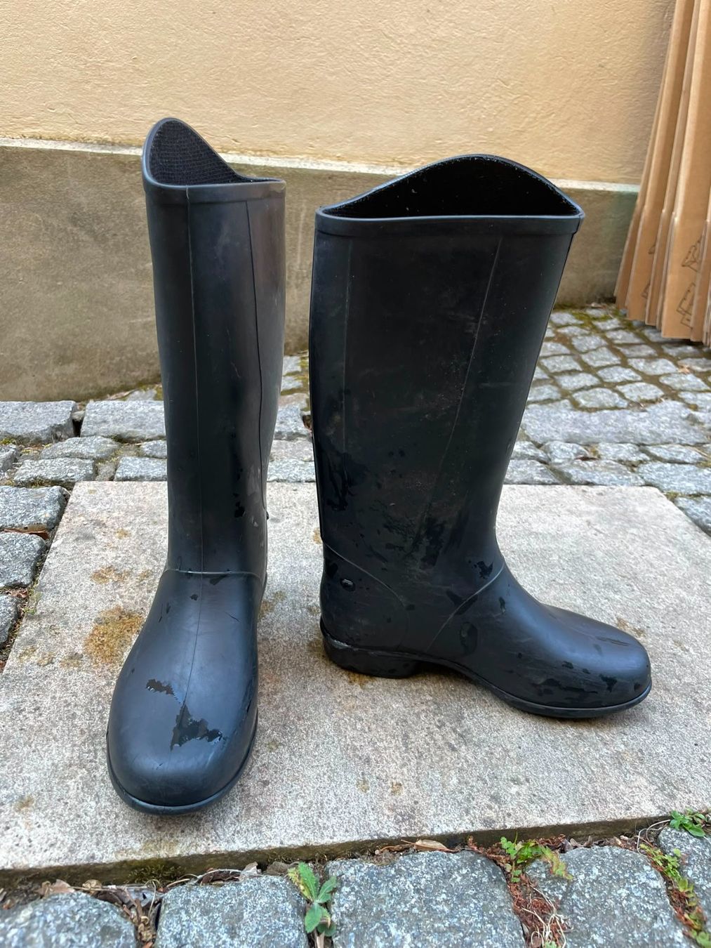 Scarpe per ragazzi: Fouganza Kinderreistiefel Grösse 33 – Usato da Basel venduto da marcvo