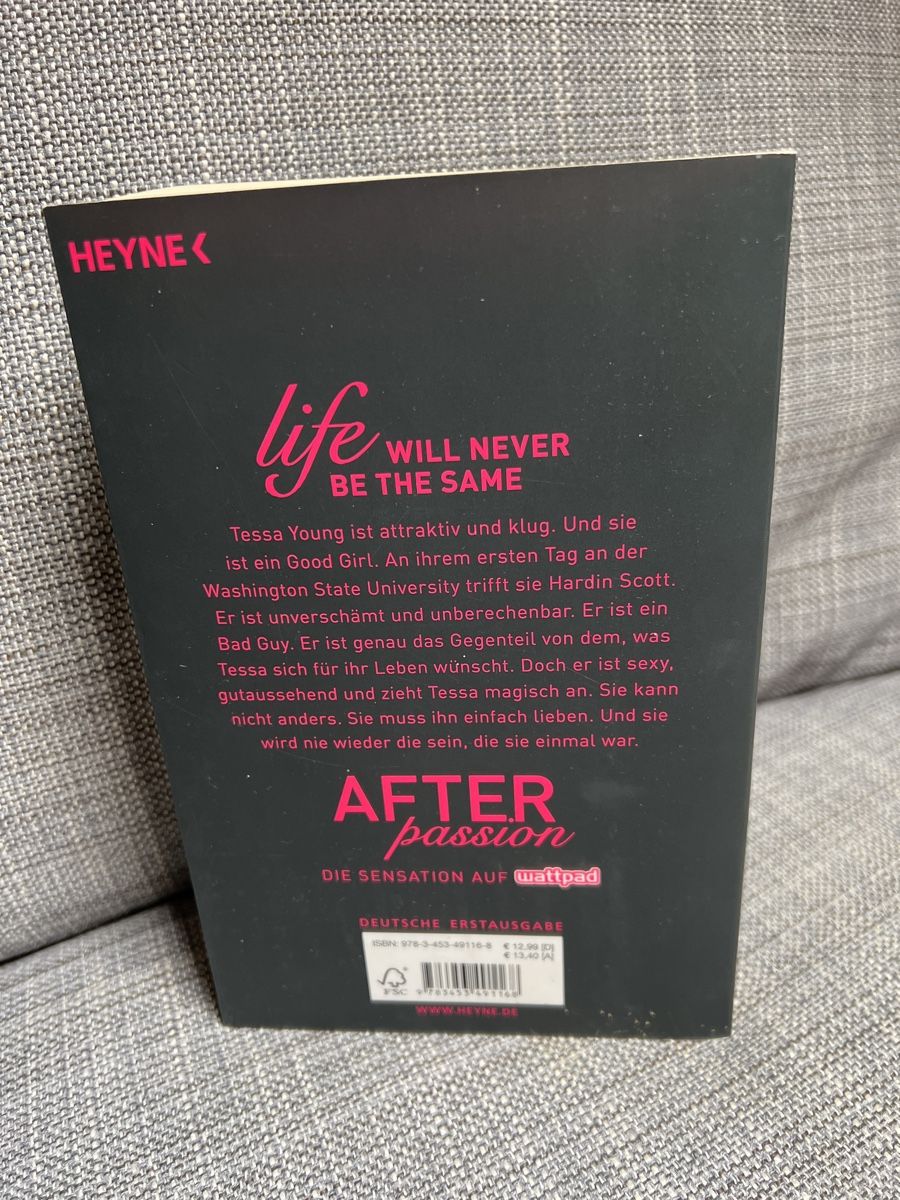 Bücher: After Passion - Roman von Anna Todd – Gebraucht aus Kirchberg BE von Bergdorf16 2