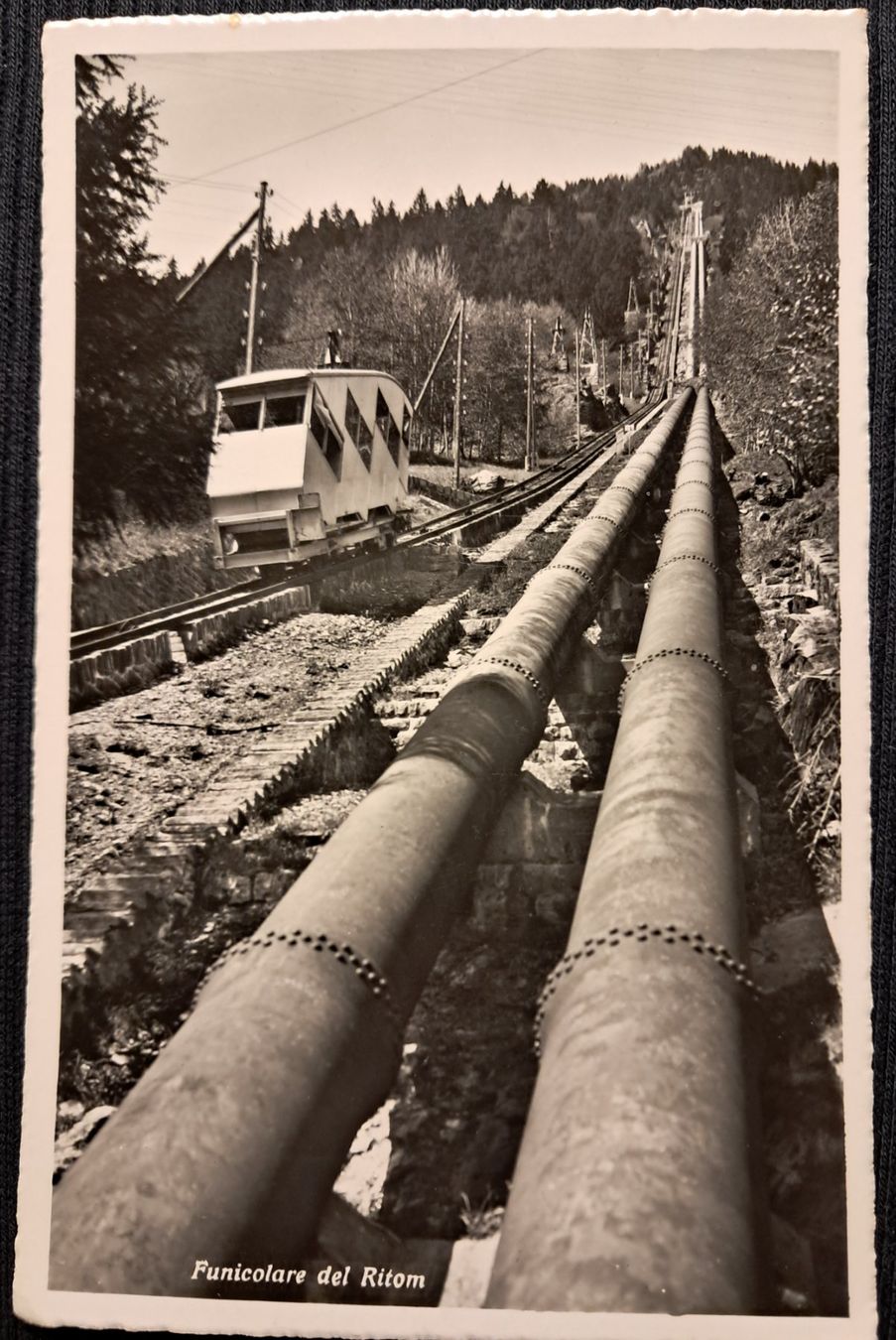 Cartoline postali: RITOM - SEILBAHN – Usato da Ponto Valentino venduto da giorgia06