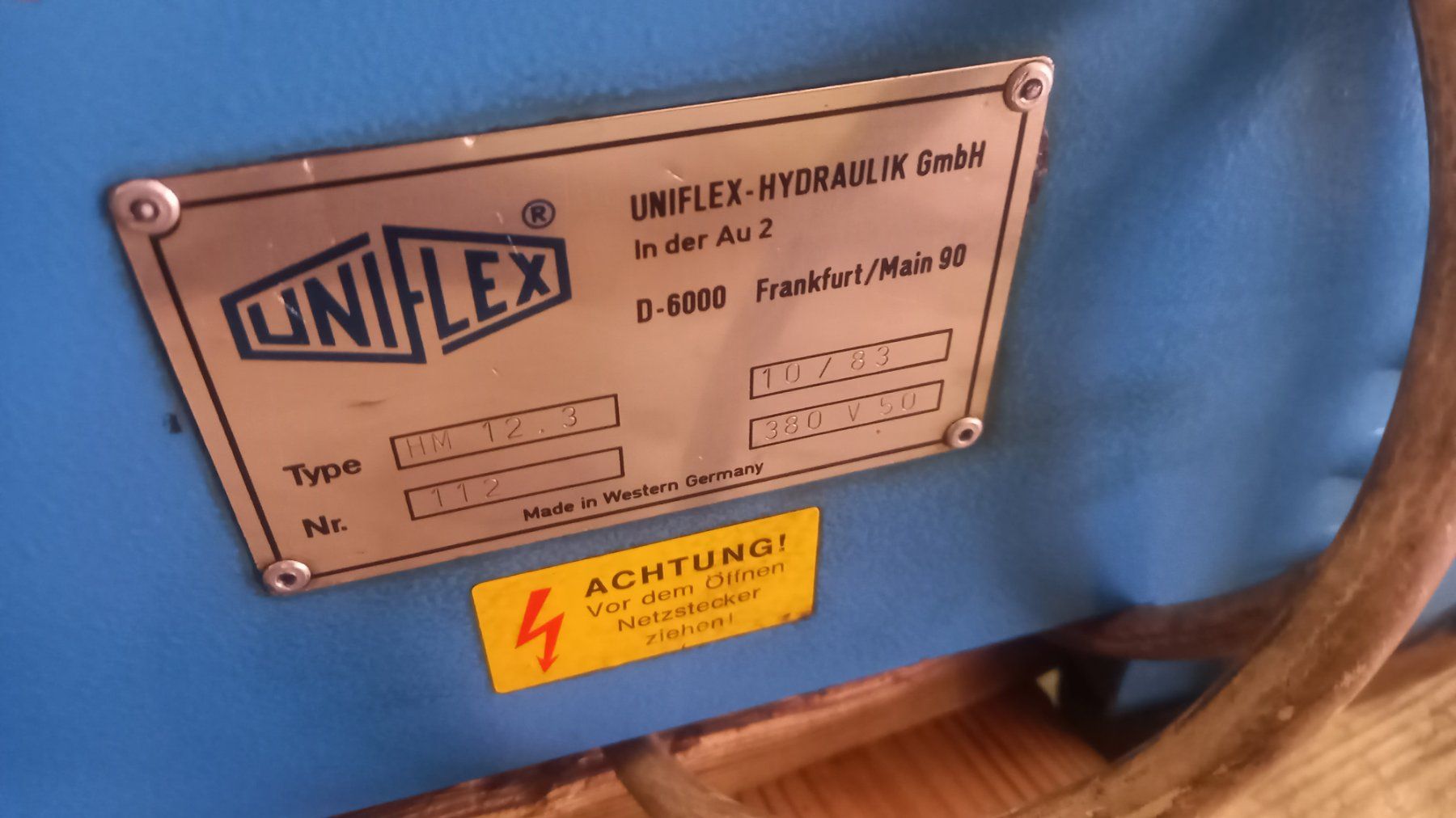 Tutte le macchine: Hydraulikschlauchpresse – Usato da Alosen venduto da RF21 1